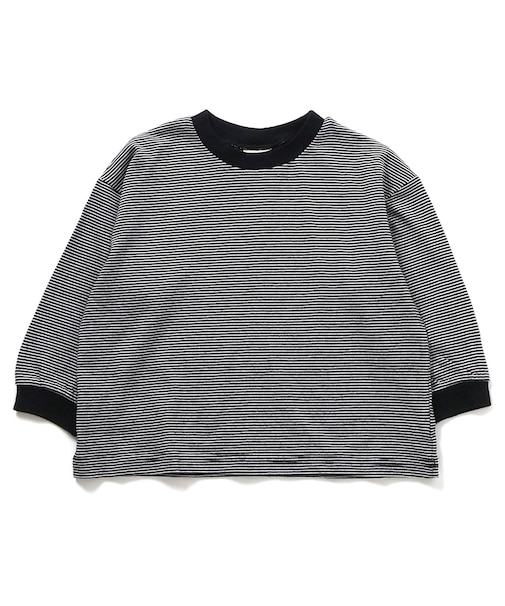 WEB限定 ゆったりシルエット無地・ボーダーTシャツ