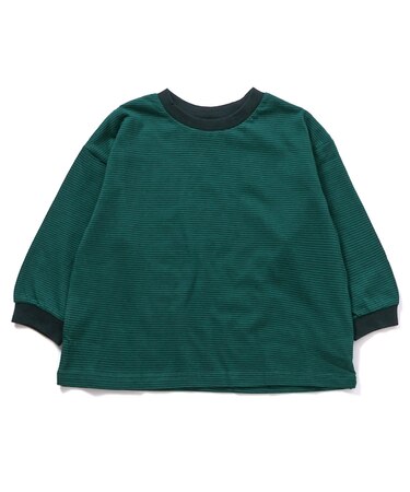 WEB限定 ゆったりシルエット無地・ボーダーTシャツ