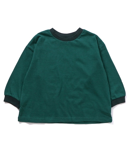 WEB限定 ゆったりシルエット無地・ボーダーTシャツ