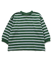 WEB限定 ゆったりシルエット無地・ボーダーTシャツ