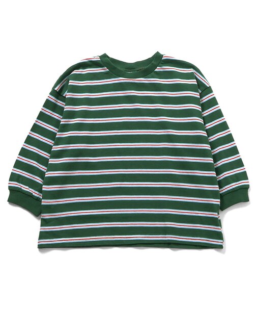 WEB限定 ゆったりシルエット無地・ボーダーTシャツ
