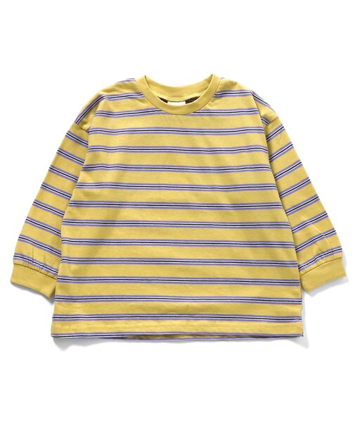 WEB限定 ゆったりシルエット無地・ボーダーTシャツ