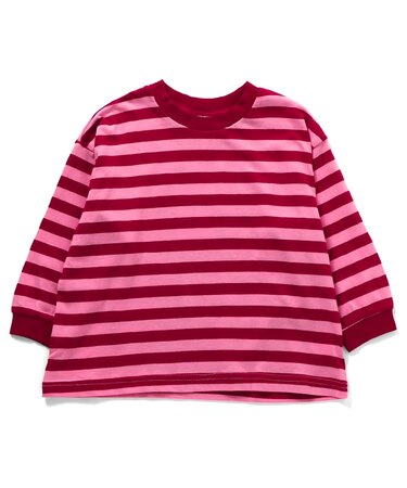 WEB限定 ゆったりシルエット無地・ボーダーTシャツ