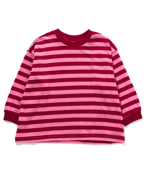 WEB限定 ゆったりシルエット無地・ボーダーTシャツ