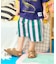 【リンク】ワイドタックショートパンツ  6分丈