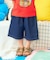 【リンク】ワイドタックショートパンツ  6分丈