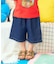 【リンク】ワイドタックショートパンツ  6分丈