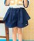 【リンク】サイドフレアパンツ  ショート丈