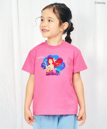 【リンク】【ディズニーキャラクター】プリンセス/アナと雪の女王 半袖Tシャツ(キッズ)
