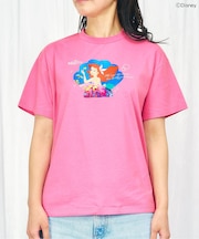 【リンク】【ディズニーキャラクター】プリンセス/アナと雪の女王 半袖Tシャツ(大人)