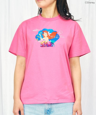 【リンク】【ディズニーキャラクター】プリンセス/アナと雪の女王 半袖Tシャツ(大人)