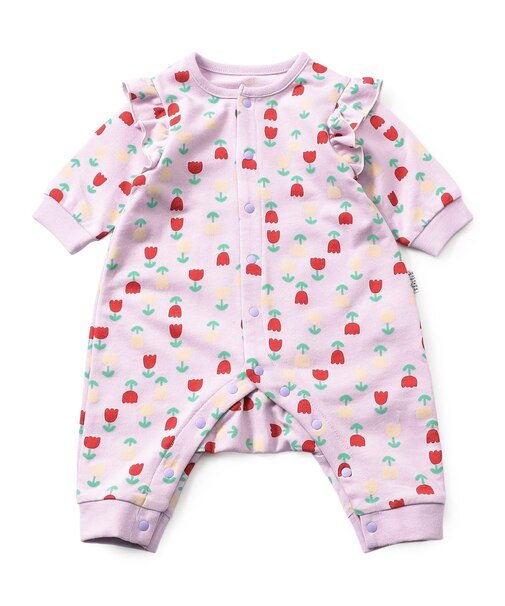 総柄カバーオール マイファーストブリーズ