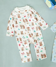 tiny bear Palette 衿付きカバーオール