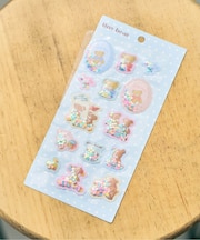 tiny bear スパンコールしゃかしゃかシール