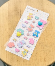 tiny bear ハートぷにぷにシール