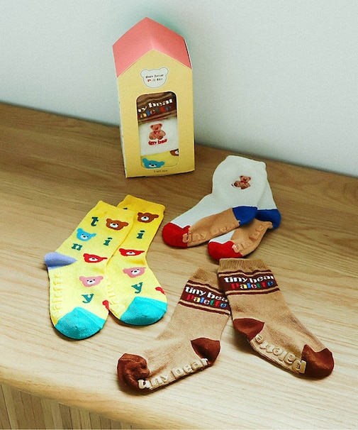tiny bear Palette バラエティソックスセット