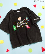 クレヨンしんちゃん 加工グラフィックTシャツ
