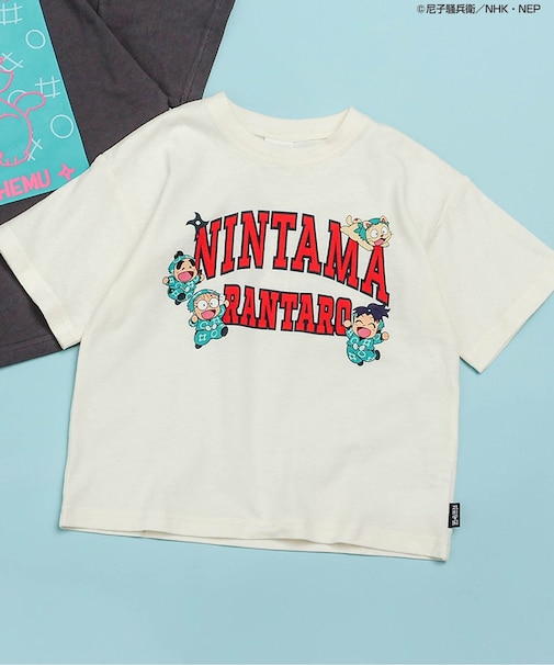 忍たま乱太郎　ロゴTシャツ
