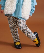 【WEB限定 】DAISUKIゆったり総柄パンツ  10分丈