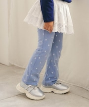 バラエティフレアパンツ/Look at Me!Pants 10分丈