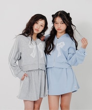 りぼんパーカー&スカパンセット