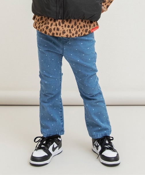 フレアエブリパンツ 10分丈 スーパーストレッチ
