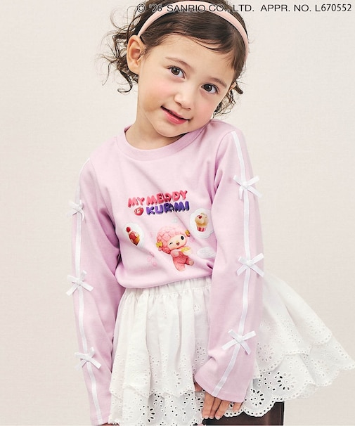 NETFLIX MYMELODY&KUROMI 転写Tシャツ