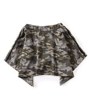 イレギュラーヘムサイドラインカットスカパン