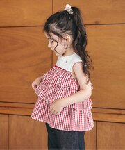 ティアードドッキングトップス