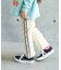 WEB限定 なみなみラインフレアパンツ  10分丈
