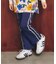 WEB限定 なみなみラインフレアパンツ  10分丈