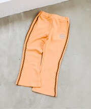 WEB限定 なみなみラインフレアパンツ 10分丈