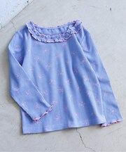 【リンク】ワッフルアソート襟フリルTシャツ