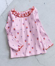 【リンク】ワッフルアソート襟フリルTシャツ
