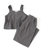 キラキラビスチェ&ワイドパンツセット