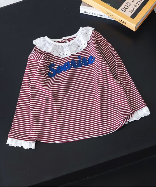 レースドッキングロゴTシャツ