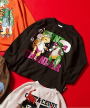 4色4柄ダイナソーバリエーションTシャツ