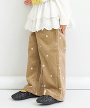 お花・ハートいっぱいパンツ 10分丈