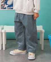 コーデュロイパンツ 10分丈