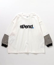 【AAAL PROD】レイヤードTシャツ
