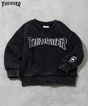 【リンク】THRASHER ロゴアップリケトレーナー