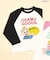 ＜OSAMU GOODS＞ラグランワッペン長袖Tシャツ