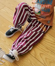 【リンク】アソート総柄ゆったりカットソーパンツ 10分丈