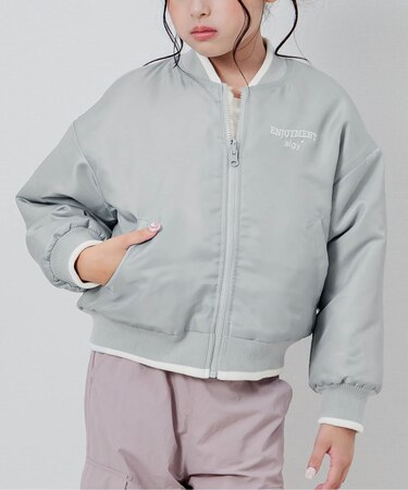 リバーシブルブルゾン