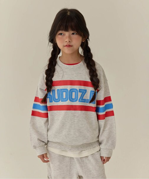 WEB限定 KUDOZ.B ロゴライントレーナー