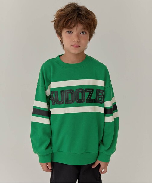 WEB限定  KUDOZ.B ロゴライントレーナー