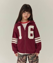 WEB限定  KUDOZ.B ナンバリングジップパーカー