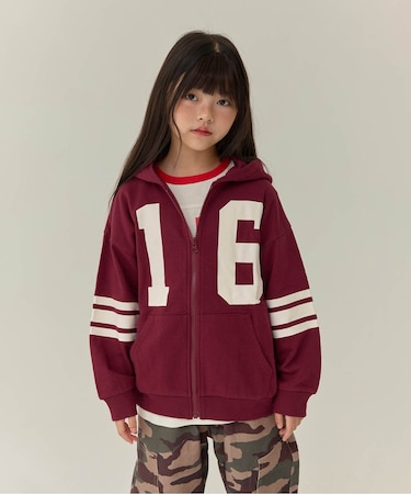WEB限定 KUDOZ.B ナンバリングジップパーカー