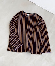 【リンク】ジャガード総柄Tシャツ