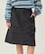 WEB限定  KUDOZ.B シャカシャカナイロンスカート  6分丈